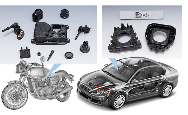 バイクや車の部品
