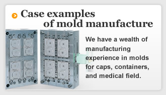Case examples of mold manufacture 